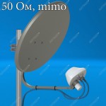 UMO MIMO 2x2 - 4G/3G (LTE2600/DC-HSPA) офсетный облучатель, N разьем, 50 Ом, Antex