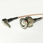 Пигтейл CRC9-BNC(male) - 15 см - кабельная сборка