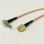 Пигтейл  CRC9-SMA (male) - 15 см - кабельная сборка