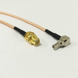 Пигтейл  CRC9-SMA (female) - 15 см - кабельная сборка